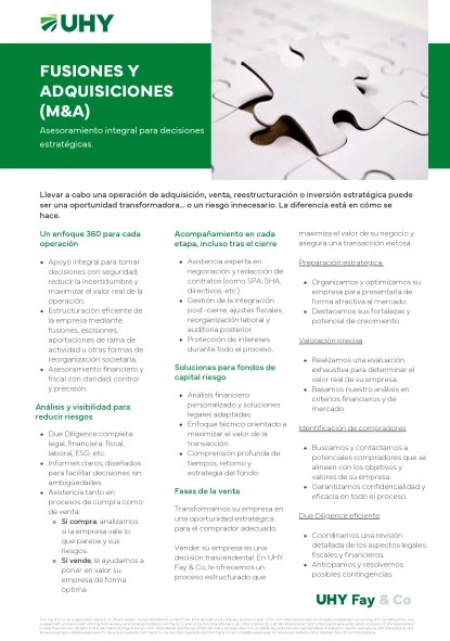 fusioines y adquisiciones m&a